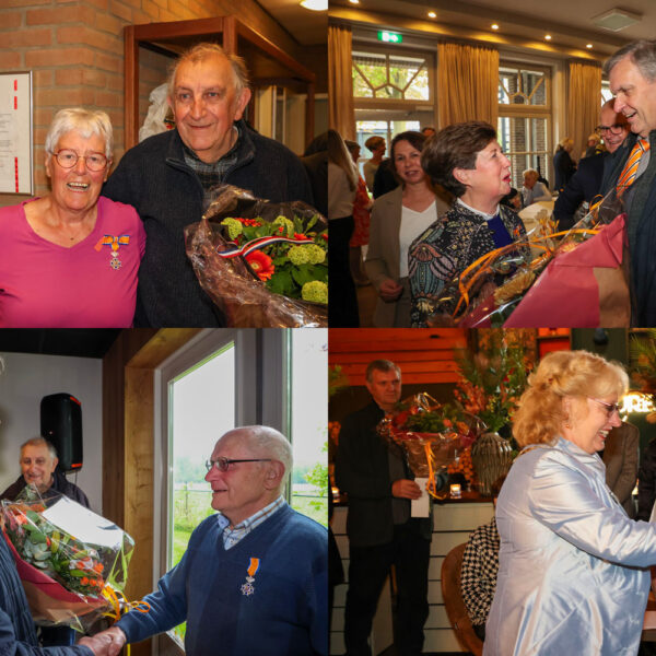 Lintjesregen in Aarle-Rixtel: Vier Lokale Helden Gehuldigd